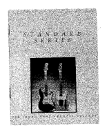 Fender Standard-Series-Guitars-1983 - Owners Manual